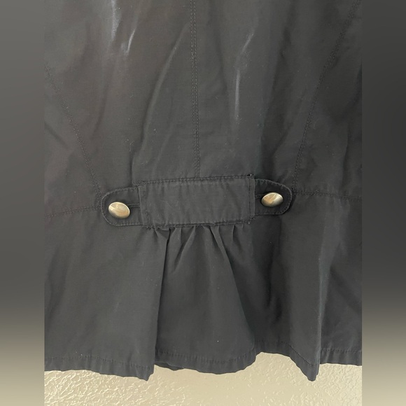 Y2K Ann Taylor Business Casual Black 3/4 Sleeve Button Up Jacket Size‎ Medium - Picture 7 of 12